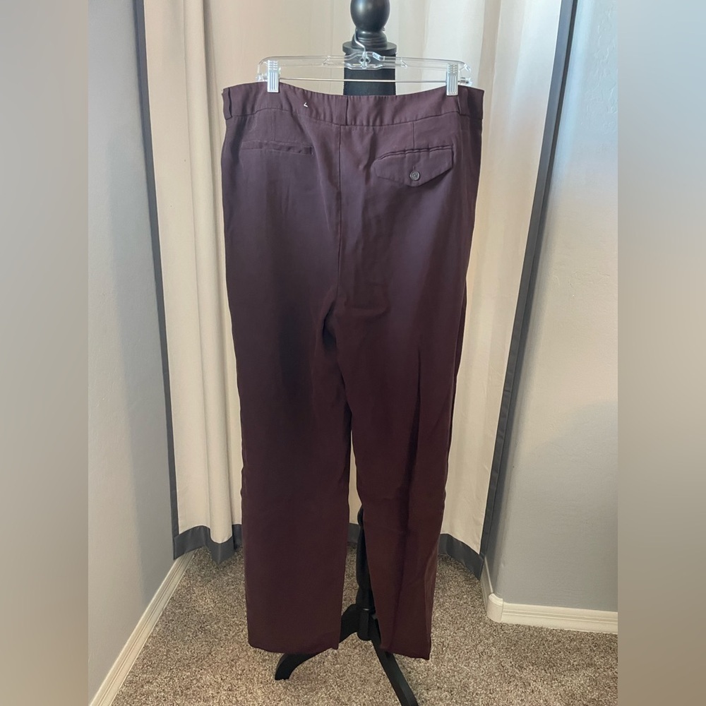 205. a new day Womens Trousers, Size 16, Deep Purple, EUC - Picture 3 of 5